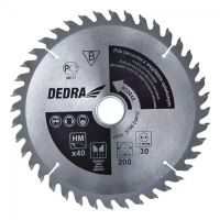 DEDRA H30040 Piła tarczowa do drewna WIDIA 300x30 mm 40T tarcza z węglikiem