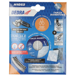 DEDRA H1052 Tarcza diamentowa 125mm romby tnąco-szlifująca do gresu betonu kamienia