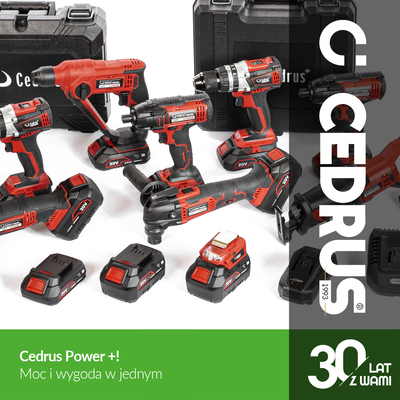 CEDRUS IWB250Li KLUCZ UDAROWY AKUMULATOROWY 250Nm 20V POWER+ OFICJALNY DYSTRYBUTOR - AUTORYZOWANY DEALER CEDRUS