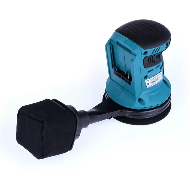 18V AKUMULÁTOROVÁ EXCENTRICKÁ BRUSKA, DEDRA SAS+ALL DED7062 125MM, BEZKARTÁČOVÁ