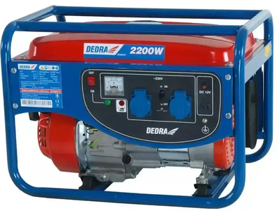 DEDRA DEGB2510 GENERÁTOR GENERÁTOR S AVR DEDRA DEGB2510 POWER 2.2kW 2200W EWIMAX OFICIÁLNÍ DISTRIBUTOR - AUTORIZOVANÝ PRODEJCE DEDRA 