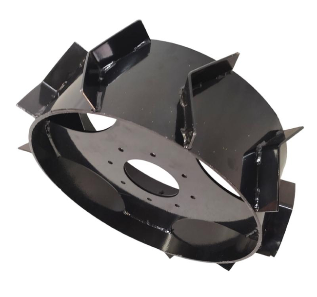 MASTERCUT MC370-19 IRON METAL PADDLE WHEELS FOR MASTERCUT TRACTOR MC370 55CM PAIR CEDRUS TJ01 / TJ02