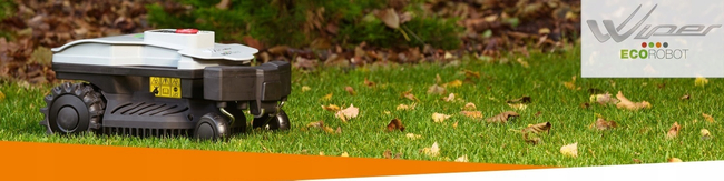 WIPER ECOROBOT IKE S+ PLUS AUTOMATIC MOWING ROBOT 1300m2 GSM, GPS, 5.0Ah 20-5030-10 - OFFICIAL DISTRIBUTOR - AUTHORIZED DEALER WIPER