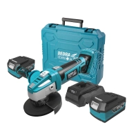 DEDRA SAS+ALL DED7030A06 Zestaw narzędzi 18V szlifierka kątowa 2x4Ah ładowarka walizka