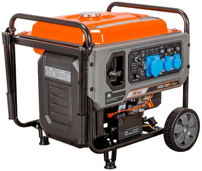 OLEO-MAC OM LINE PZU 90 IE GENERÁTOROVÝ MĚNIČ 230V 7,5 KW ESTART - STARTÉR EWIMAX - OFICIÁLNÍ DISTRIBUTOR - AUTORIZOVANÝ PRODEJCE OLEO-MAC