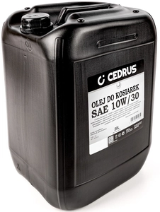 CEDRUS ENGINE OIL 10W-30 20L BAG FOR MOTORIZER MOWERS TRAKTORKS AGREGATES SOILWASHERS NAC,OLEO-MAC,STIHL,B&S Briggs & Stratton,HONDA,SUBARU etc. for four-stroke engines - EWIMAX - OFFICIAL DISTRIBUTOR - AUTHORIZED DEALER CEDRUS