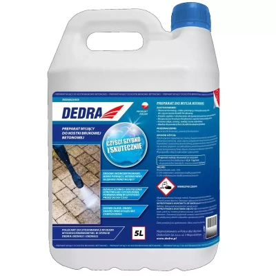 WASHING PREPARATION 5L FOR CONCRETE PAVING STONES GARDEN DEDRA DED8823A55
