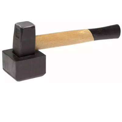 Paving hammer 1kg with rubber overlay