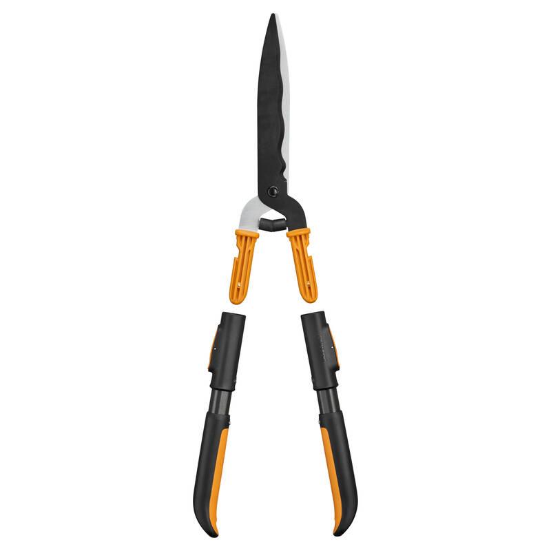 Fiskars OneClick 1082706 nożyce do żywopłotu z krótkimi odczepianymi uchwytami