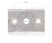 NAC Hortmasz lawn mower adapter; JL43 JL46 JL50 JL53 JL56 22.2mm shaft NZ350