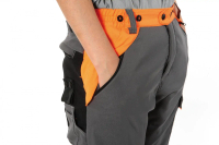 LEZECKÉ KALHOTY PRO ARBORISTY LEZENÍ PO STROMECH ROZM.44 3155052