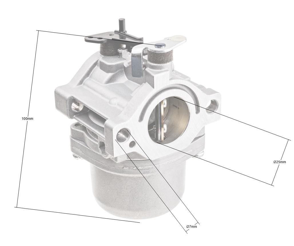 Gaźnik B&S Model 21 CZĘŚĆ ORYGINALNA 590399 - zdjęcie 5