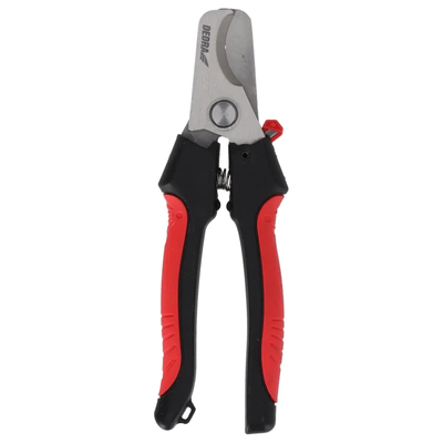 DEDRA 12P020 Cable Cutters for Copper and Aluminum Cables, 10.5 mm, 180 mm