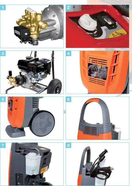 OLEO-MAC PW 190 C MYJKA WYSOKOCIŚNIENIOWA 160 bar KLASA PREMIUM 68509072 EWIMAX-OFICJALNY DYSTRYBUTOR - AUTORYZOWANY DEALER OLEO-MAC