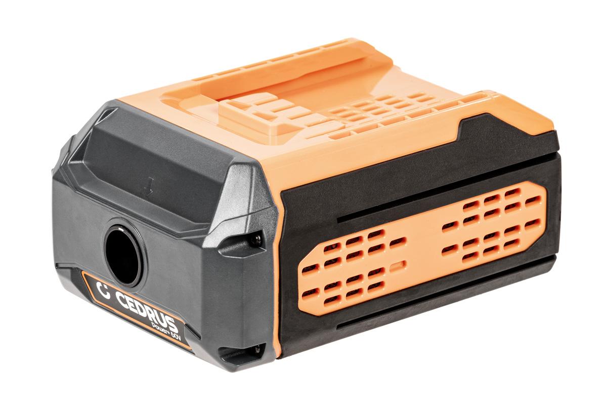 Adapter do baterii plecakowej Cedrus systemu 60V CEDADB - widok z przodu