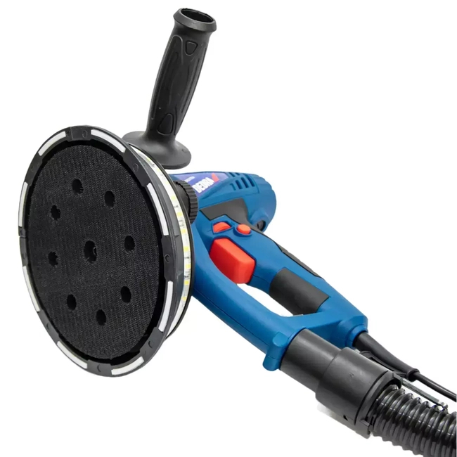 RUČNÍ BRUSKA NA SÁDRU DEDRA DED7764 750W, KOTOUČ 180MM, NA SÁDRU, S ODSÁVÁNÍM PRACHU