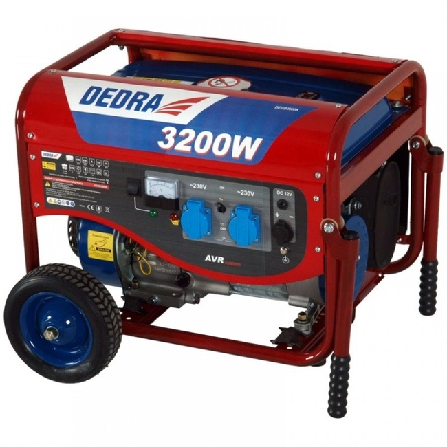 DEDRA DEGB3600K AGREGAT GENERATOR PRĄDOTWÓRCZY z AVR MOC 3.2kW 3200W EWIMAX OFICJALNY DYSTRYBUTOR - AUTORYZOWANY DEALER DEDRA