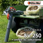 OLEO MAC BV 250 BENZÍNOVÝ ZAHRADNÍ FOUKAČ LISTÍ + VYSÁVACÍ SADA PREMIUM CLASS 56609001E5Z EWIMAX - OFICIÁLNÍ DISTRIBUTOR OLEO-MAC - AUTORIZOVANÝ PRODEJCE