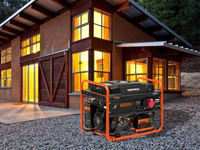 DAEWOO GDA 3500 DFE LPG / PETROL GENERÁTOR 2x16A, 3,5kW POWER - OFICIÁLNÍ DISTRIBUTOR - AUTORIZOVANÝ PRODEJCE DAEWOO