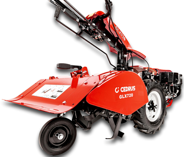 CEDRUS GL11 GLX720 GLEBOGRYZARKA SPALINOWA CEDRUS GLX 720 SAMOBIEŻNA Z NAPĘDEM KULTYWATOR TRAKTOR JEDNOOSIOWY Z GLEBOGRYZARKĄ 72cm / 7KM GL11 GLX720 - OFICJALNY DYSTRYBUTOR - AUTORYZOWANY DEALER CEDRUS
