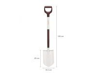 Łopata Szpadel ostry FISKARS White™ 1067519