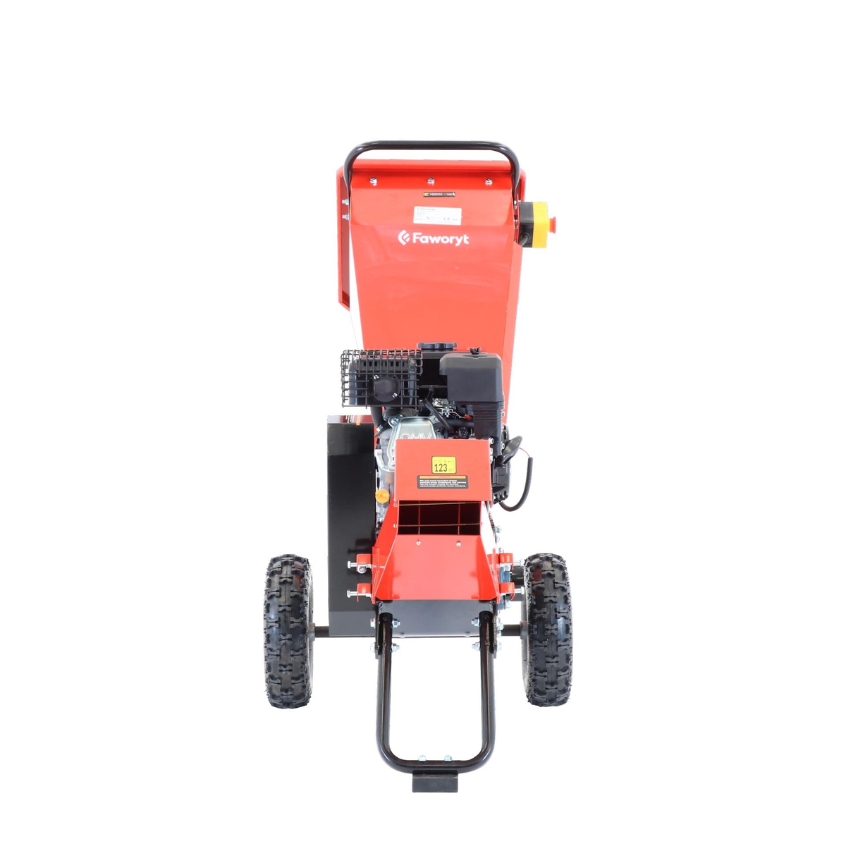 FAWORYT JR 212R rozdrabniacz spalinowy widok od frontu