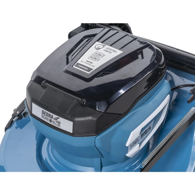 Battery mower. 46cm with drive, 2x18V, 2xDED7035, DED7038V