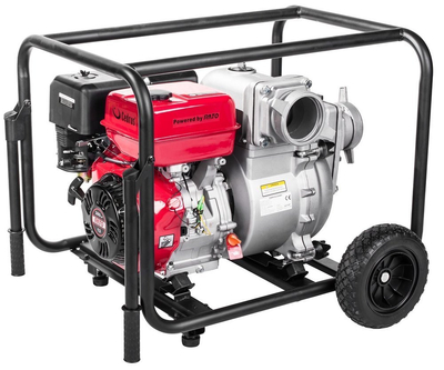 CEDRUS PS100-4 MOTOR FIGHTERS' PUMP SPRINEL SLAMMER PUMP FOR CLEAN DIRTY WATER HIGH-POWER 4" 13HP 100000 l/h Rato R390 - AUTHORIZED DEALER CEDRUS