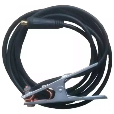 DEDRA DES053 Przewód masowy do spawarki MMA TIG MIG/MAG 4m 16mm² DKJ200 300A kabel masa