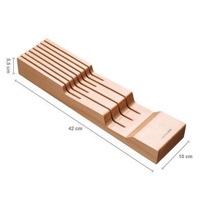 FISKARS wooden knife block for drawer 1062890