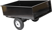 CEDRUS SP22102 GARDEN TRUCK TROLLEY TRIPPING TRAILER - 600kG