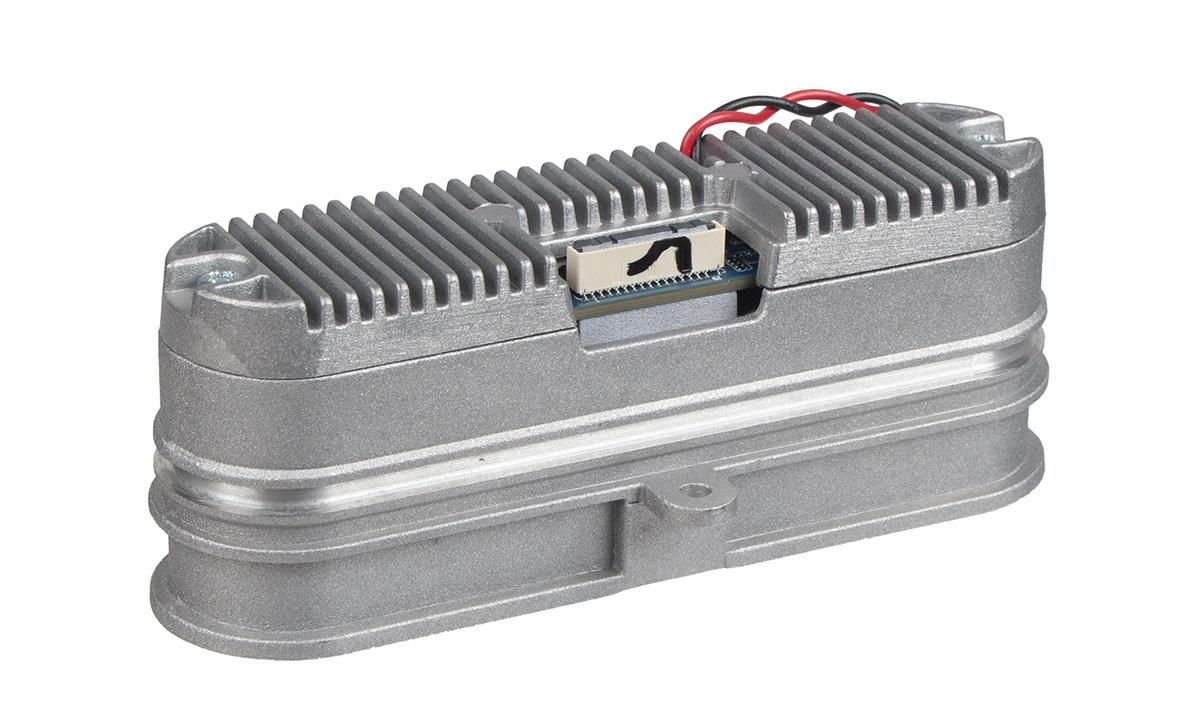 Kamera Sunseeker do kosiarek automatycznych - widok z tyłu