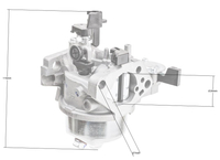 Karburátor Rato pro motor R300 16100-Z730310-00A9