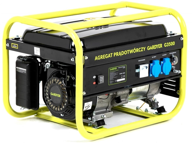 GARDYER G3500 3.1 kW SINGLE-PHASE GENERATOR - OFFICIAL DISTRIBUTOR - AUTHORIZED GARDYER DEALER