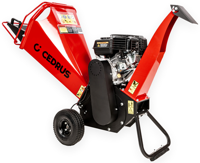 Cedrus RB02 rozdrabniacz spalinowy rębak do gałęzi 10 cm Loncin 6,5 KM