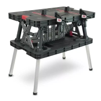 DEDRA N120 Stół warsztatowy składany Work Table 453 kg przenośny stół roboczy z zaciskami