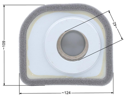 Kawasaki 5.5 HP FA210 air filter 8R02-11