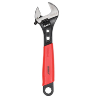 DEDRA 12B225 Klucz nastawny francuski 250 mm 0-28 mm, HCS, gumowany uchwyt