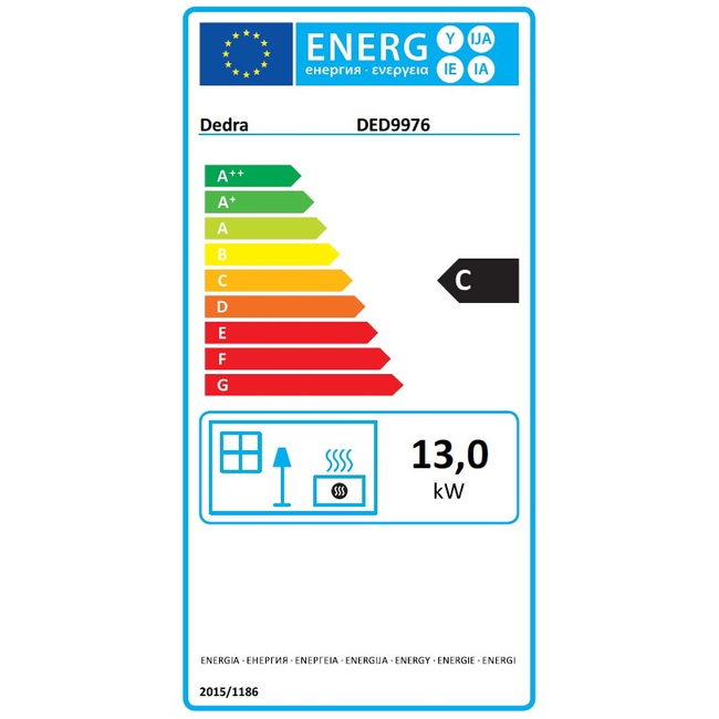 Infračervený olejový ohřívač 13kW
