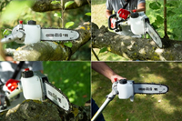 IKRA IECH 1000 chainsaw chain saw cutter chopper hedge trimmer electric hedge trimmer on telescopic boom 2-in-1 1000W PREMIUM OB-IKRIECH1000 EWIMAX - OFFICIAL DISTRIBUTOR - AUTHORIZED IKRA DEALER