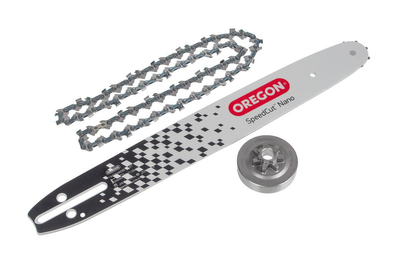 Zestaw OREGON SpeedCut Nano 614395 - prowadnica 144TXLNA095 + łańcuch 80TXL059E + bęben 610729N 614395