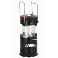 DEDRA L0940 Lampa kempingowa LED latarnia turystyczna 300lm aku 1200mAh USB-C 3xAA