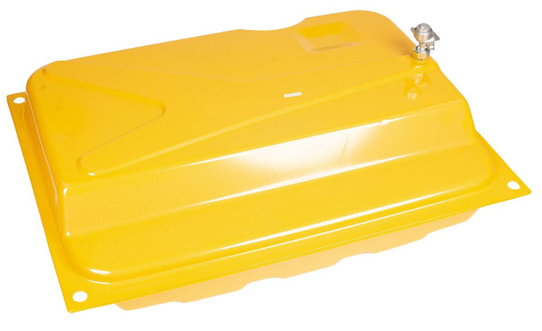 Zbiornik paliwa Loncin 170501013-0024 – widok od spodu z kranikiem