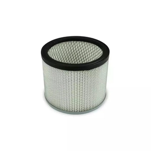 HEPA filter with metal braid, for fireplace vacuum cleaner