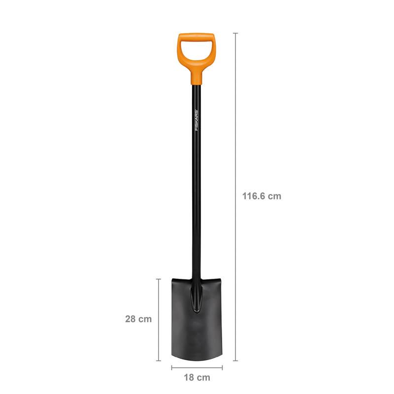 Łopata Szpadel prosty FISKARS Solid™ 1066717 - zdjęcie 2