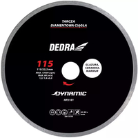 DEDRA Dynamic HP2107E tarcza diamentowa ciągła 250/25,4 mm do gresu, glazury i klinkieru