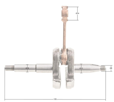Crankshaft Cedrus saw CEDPS38-14 020773