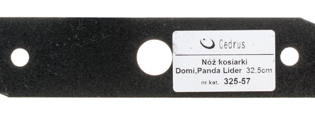Nóż kosiarki Domi;Panda;Lider 32.5cm 325-57