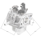 Loncin LC1P61FA carburetor ORIGINAL PART