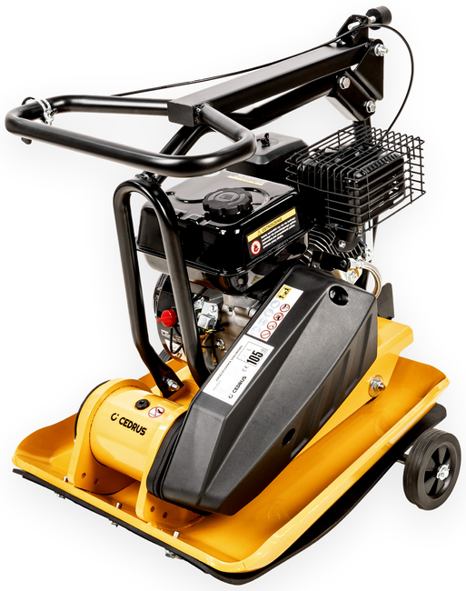 CEDRUS ZG01 DIESEL SOIL COMPACTOR COMPACTOR 96 KG / 6.5 KM + TRANSPORT WHEELS + SILICONE MAT - EWIMAX - OFFICIAL DISTRIBUTOR - AUTHORIZED CEDRUS DEALER